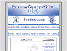 Tablet Screenshot of judocabestany.com